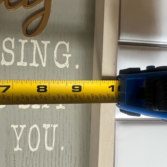 Inspirational Gray and Gold Wall Decor - Picture 4 of 4